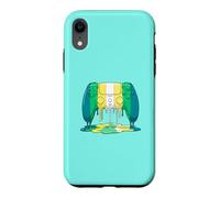 Dripping Paint Non-binary Boy Flag Controller - Gamers Case for iPhone XR