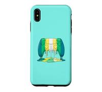 Dripping Paint Non-binary Boy Flag Controller - Gamers Case for iPhone XS Max