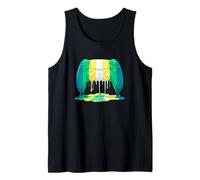 Dripping Paint Non-Binary Boy Flag Controller - Gamers Tank Top