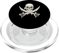 Dripping Skull Swords Skeleton Jolly Roger Flag Pirates PopSockets PopGrip for MagSafe