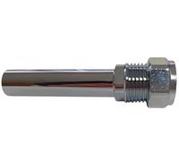 Dripping Tap Chrome Universal Radiator Valve Extension Tail, 60mm Additional Length, Metal Construction, UK Made