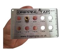 Dripping Tap Disc Cartridge Teeth Diameter Spline Measuring Plumbing Gauge Tool