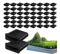 Dripping Tape End Cap - Suitable for 16 mm Folding 50 Pieces Without Dripping, for Dripping Wing - for Orchard, Garden, Lawn and Agricultural Land