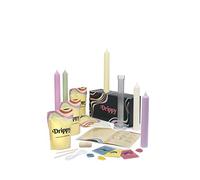 Drippy Home Candle Making Kit for Beginners, Candle Making for Adults. Includes: Eco Soy Wax, Candle Moulds, Colour Pigments, Wicks, Gift - Pillar Kit
