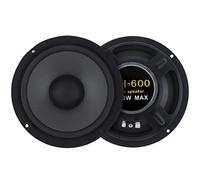 DriSentri 2 Pieces Car Audio Loudspeakers, 6.5 Inch 600W 2-Way Car HiFi Coaxial Speaker Vehicle Door Auto Audio Music Stereo