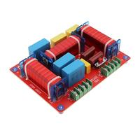 DriSentri 3 Way Crossover, 400W Adjustable 4-8 Ohm 3 Way One High & Two Low Frequency Divider, HiFi Speaker Crossover