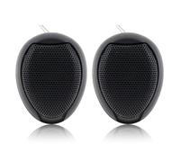DriSentri Car Tweeters, 2pcs 1000W Universal High Efficiency Mini Dome Tweeter Speakers for Car Audio System, Black