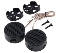 DriSentri Car Tweeters, 2pcs 500W High Efficiency Mini Dome Tweeter Speakers for Car Audio System