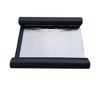 DRISSA Self-Adhesive Asphalt Waterproof Roof Repair Tape,Aluminum Foil Bitumen Tape,Thermal Insulation,Waterproof,Leakproof, for Walls,Roofs,Floors,Lofts(Size:3.28x3.28ft(1x1m))