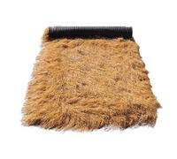 DRISSA Tiki Thatch Grass Roof,Mexican Artificial Straw Roll,Tiki Bar Hut Patio Pool Beach Hawaiian Party And Bar Decor,Palapa Thatch Roofing Decorations(Size:3.28ft*16.40ft(1m*5m))