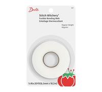 Dritz - 227 1/4x20 Stitch Witchery 1/4inx 20yd, 1/4-Inch X 20-Yards, White