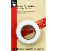 Dritz 264 Fusible Bonding Web, Light Weight, 5/8-Inch x 25-Yards, White