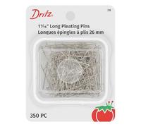 Dritz 28 Pleating Pins, Long, 1-1/16-Inch (350-Count)