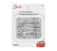 Dritz 3021 Basting Safety Pins, Size 2 (50-Count)
