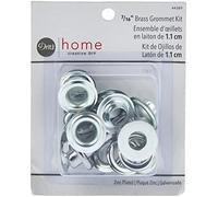 Dritz 7/16-Inch Grommet Kit with Stud Setter, Pack of 10, Silver