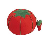 Dritz 731 Large Tomato Pin Cushion with Strawberry Emery, 4-Inch, Red (1-Count)