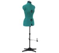 Dritz Adjustable Dress Form, Opal Green, S