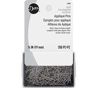 Dritz Appliqué Pins, Alloy Steel, Nickel, 3/4" (19 mm)