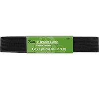 Dritz Braided Elastic, Black
