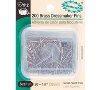 Dritz Brass Dressmaker Pins-Size 20 200/Pkg