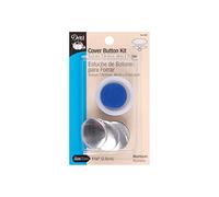 Dritz Button Kit, Aluminum, Nickel, Size 45-1-1/8-Inch