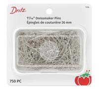 Dritz Dressmaker Pins-Size 17 750/Pkg, Other, Multicoloured