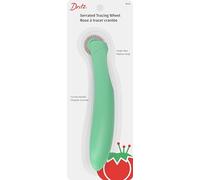 Dritz Ergonomic Tracing Wheel-Serrated, Green, 1 Pack