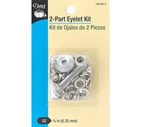 Dritz Eyelet Kit, Nickel, 1/4-Inch