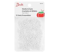 Dritz Fasteners, White, Size 2, 72 Sets