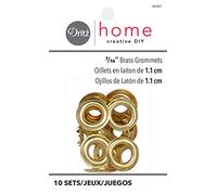 Dritz Grommets 7/16-inch 10/Pkg-Brass