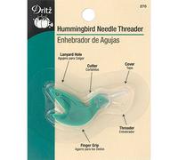 Dritz Hummingbird Needle Threader, Green