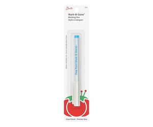 Dritz Ink Mark-B-Gone Marking Pen-Fine-Blue