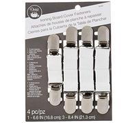 Dritz Ironing Board Fasteners, Acrylic, Multicoloured, 0.27 x 5.15 x 6.9 cm