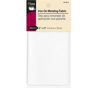 Dritz Mending Tape, Fabric, White, 6 x 13-Inch