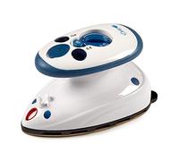 Dritz Mighty Steam Iron Portable Mini Iron White/Blue