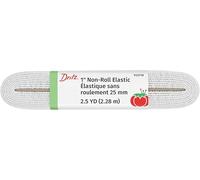 Dritz Non-Roll Elastic 1" X2-1/2Yd-White