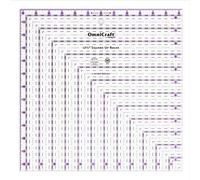 Dritz Omnicraft Square Up Ruler-12.5 x 12.5-inch, Acrylic, 12.5" x 12.5"
