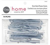 Dritz Pleater Hooks, Metal, Silver, 14-Piece