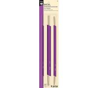 Dritz Quick Fabric Tube Turners-3/Pkg, Turn with Plastic, Purple, 1Pack