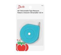 Dritz Retractable Tape Measure-60-inch, Pink, Purple, Fuchsia, Turquoise, 60-Inch