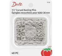 Dritz Safety Pins, Nickel, Size 2
