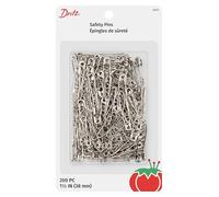 Dritz Safety Pins-Size 2 200/Pkg, Alloy Steel, Silver, 200-pack