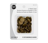 Dritz Snaps, Gold, Size 20