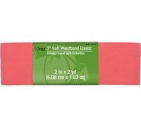 Dritz, Soft Waistband Elastic, Coral, 2"