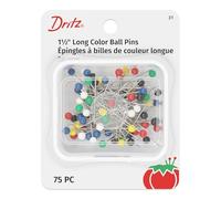 Dritz Straight Pins, Stainless Steel, Assorted, 1-1/2-Inch