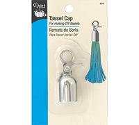 Dritz Tassel Cap with Lobster Clasp, Nickel