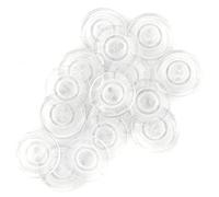 Dritz Transparent, 17mm, 16 pcs Inner Buttons, Clear Count