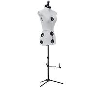 Dritz Twin-Fit-Petite Dress Form, Grey
