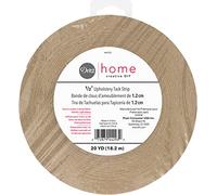 Dritz Upholstery Tack Strip 1/2 x 20yd-Natural, Cotton, Brown, Each
