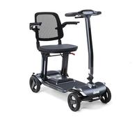 Drive AeroMg Ultralight Folding Travel Mobility Scooter, 14.5kg Carry Weight, Fast Charging, Keyless Start, LCD Display, 3 Colours (Zinc)